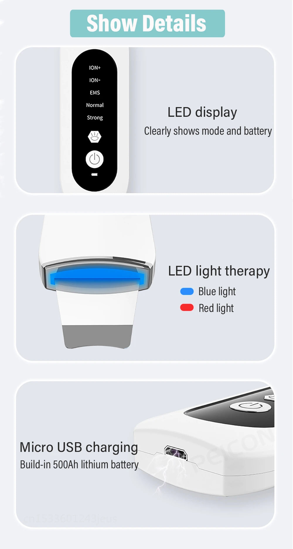 Auriéa Beauty Ultrasonic Skin Scrubber