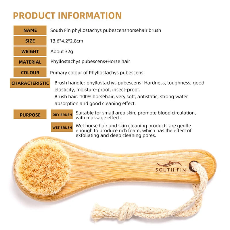 Auriéa Beauty Bamboo Facial Cleansing Brush