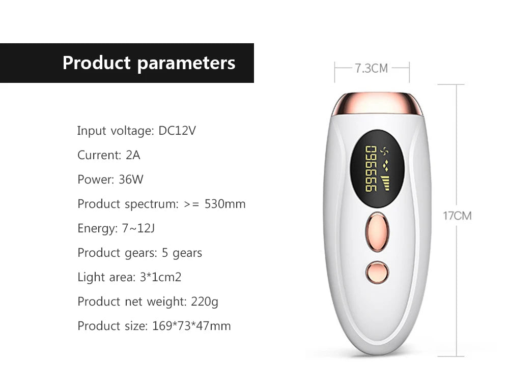 Auriéa Beauty IPL Laser Hair Remover