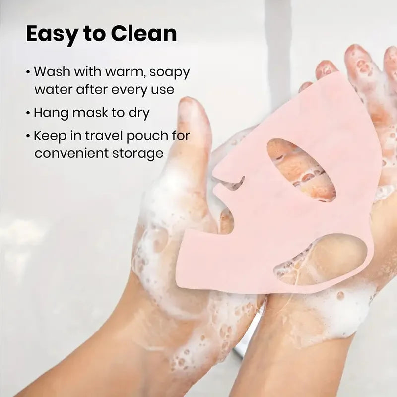 Auriéa Beauty Reusable Silicone Face Mask