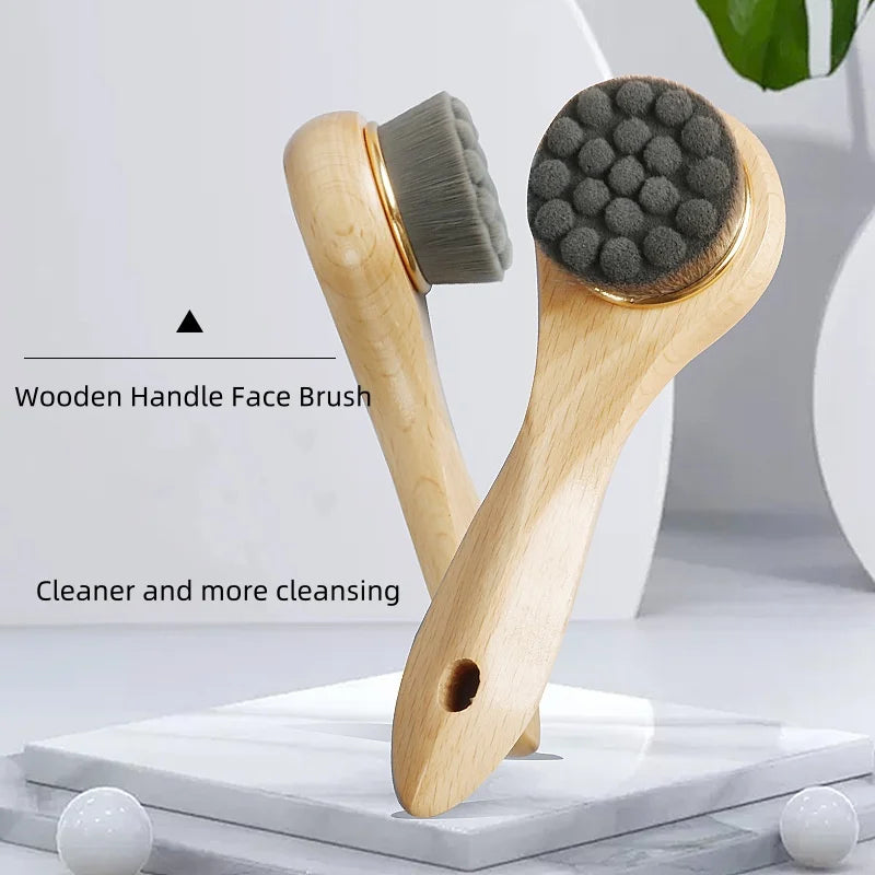 Auriéa Beauty Wooden Face Wash Brush